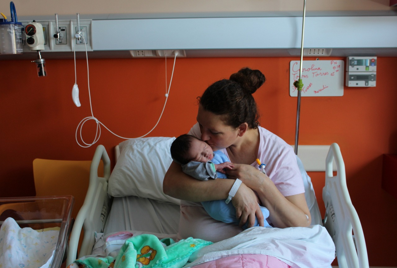 Nace el primer bebé del 2018 en el Hospital Regional Rancagua