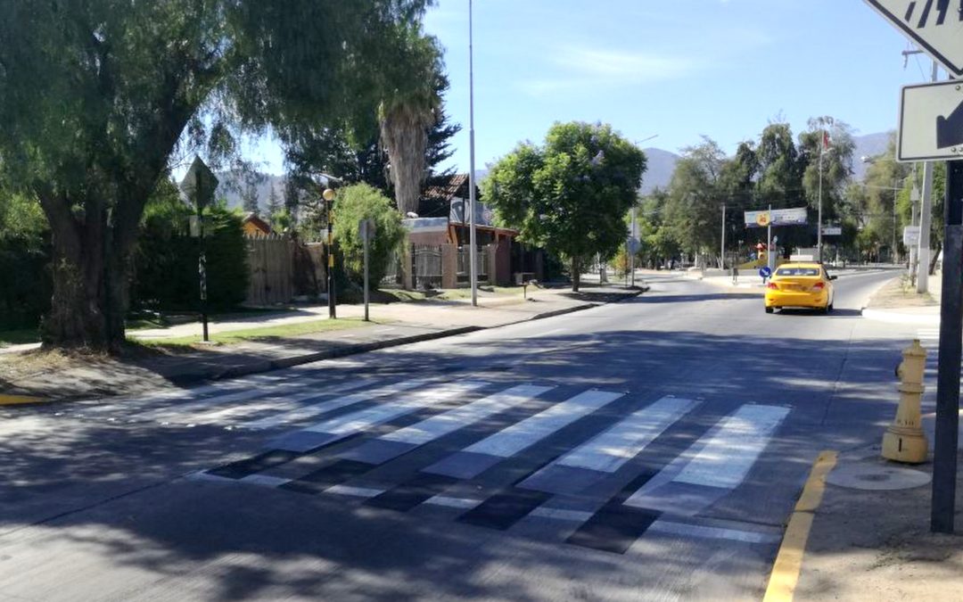 Machalí cuenta con el primer paso peatonal 3D
