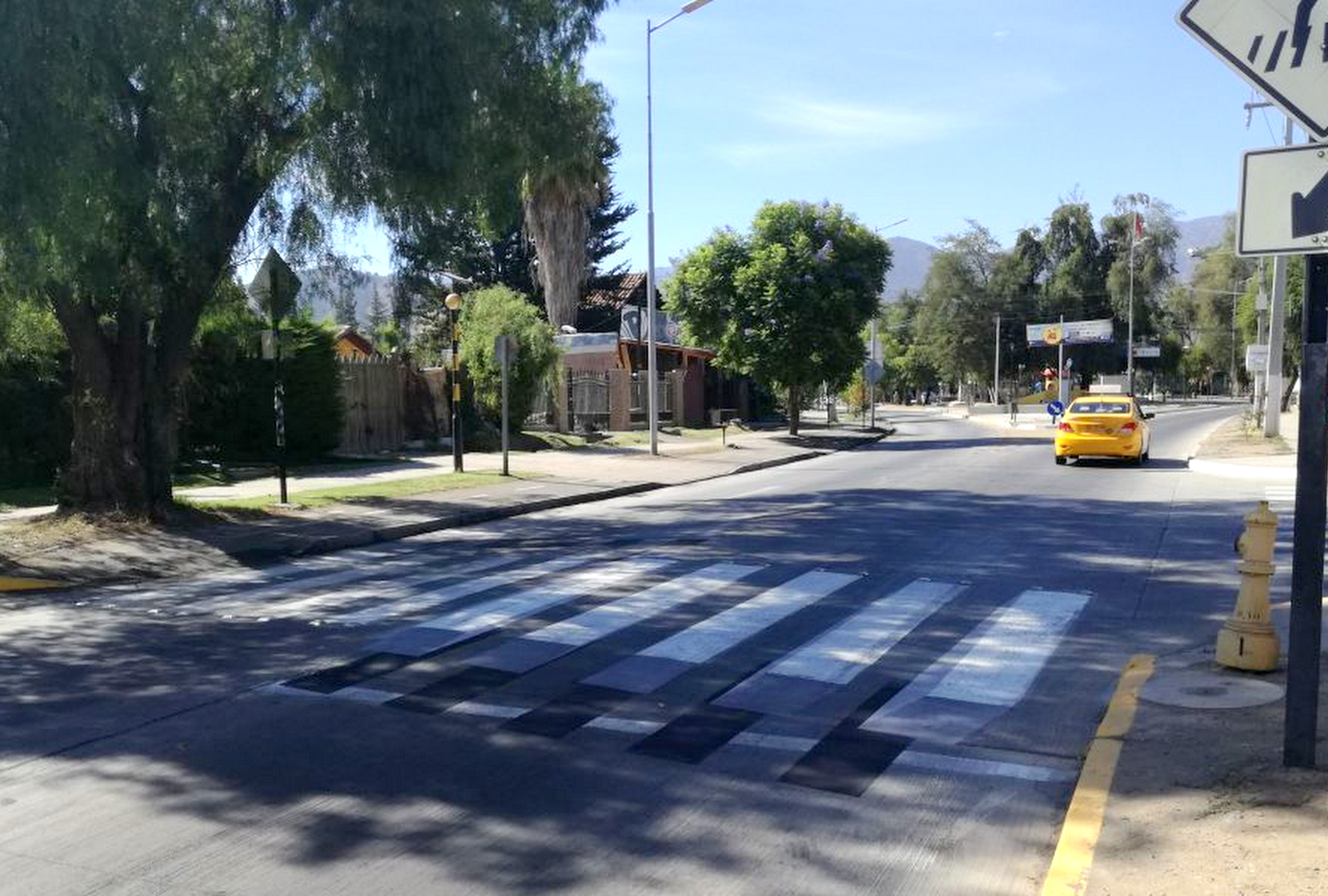 Machalí cuenta con el primer paso peatonal 3D