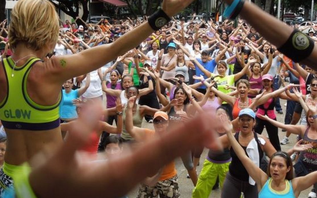Gran zumbatón por el Día de la Mujer en Machali