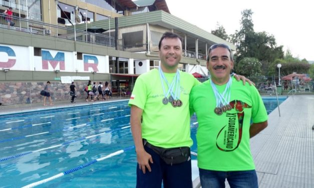 Nadadores machalinos participaron en «Copa Vendimia Master 2018” de Argentina