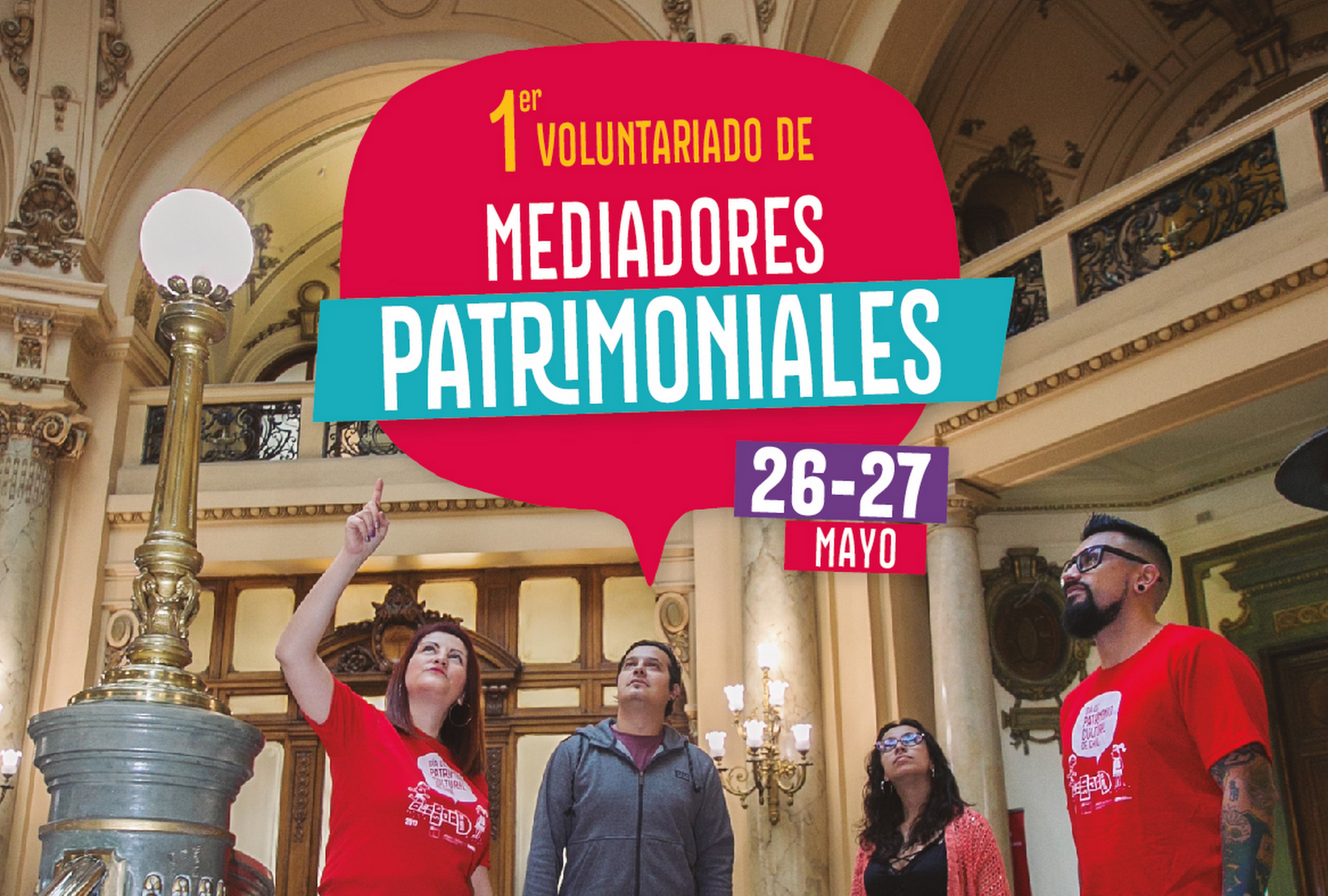 Invitan a participar como voluntario en el Día del Patrimonio Cultural