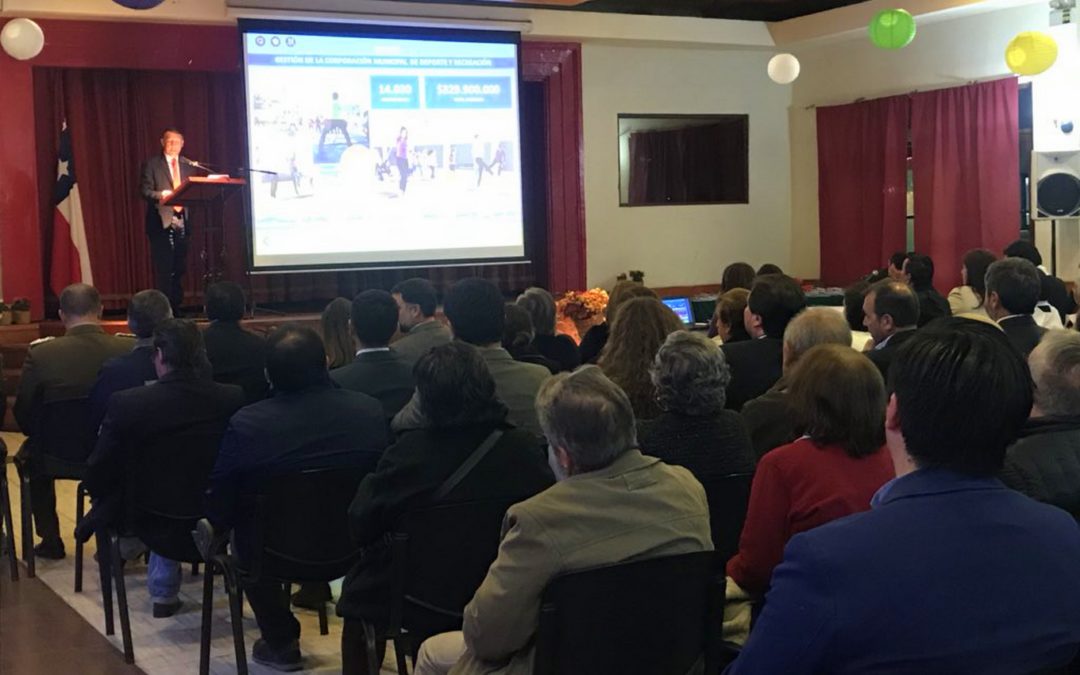 Alcalde de Machalí entregó cuenta pública de gestión 2017