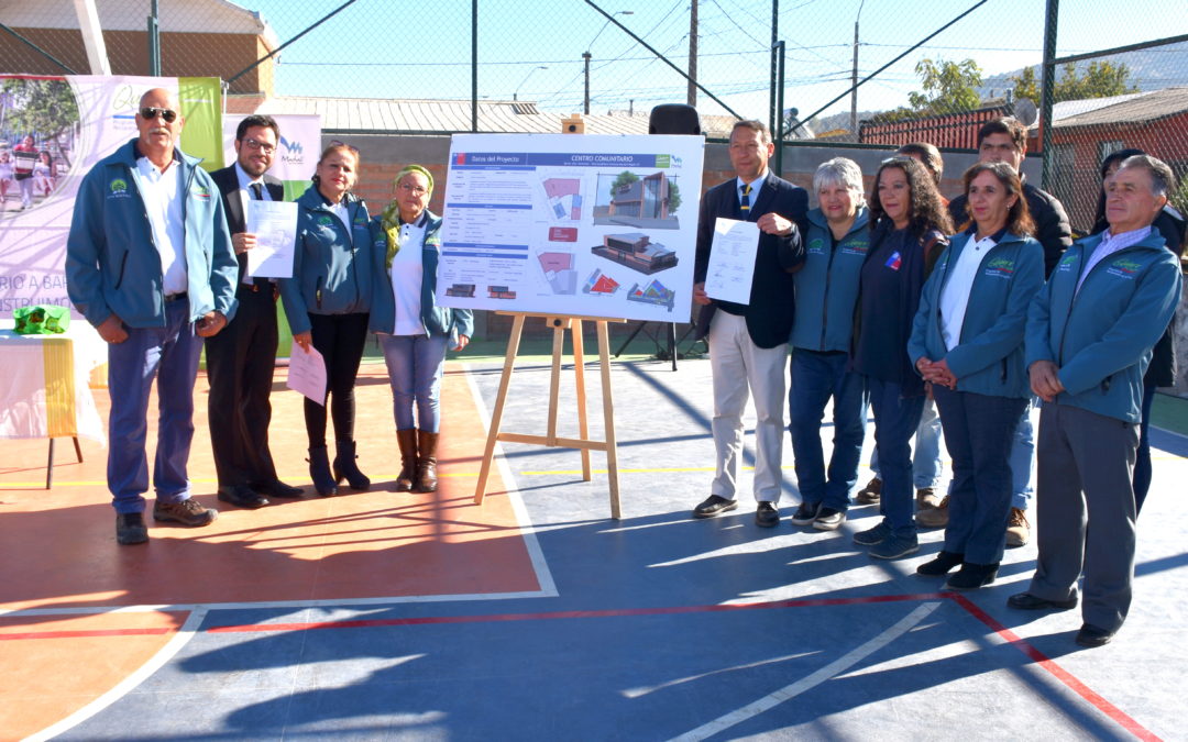 Construirán centro comunitario en barrio de Machalí