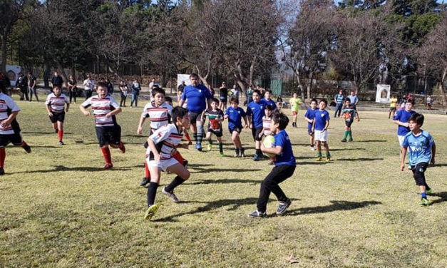 Pequeños rugbystas machalinos tuvieron su debut