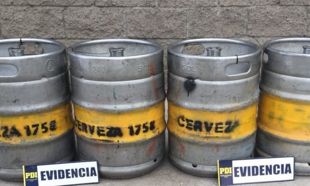 Sujetos intentaban vender barriles de cerveza robados en Machalí