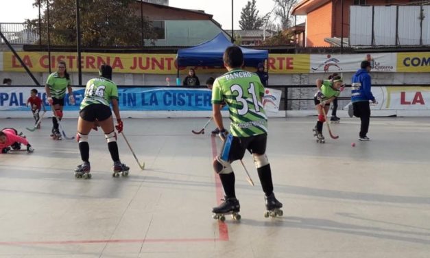 Hockey machalino ya juega en las grandes ligas