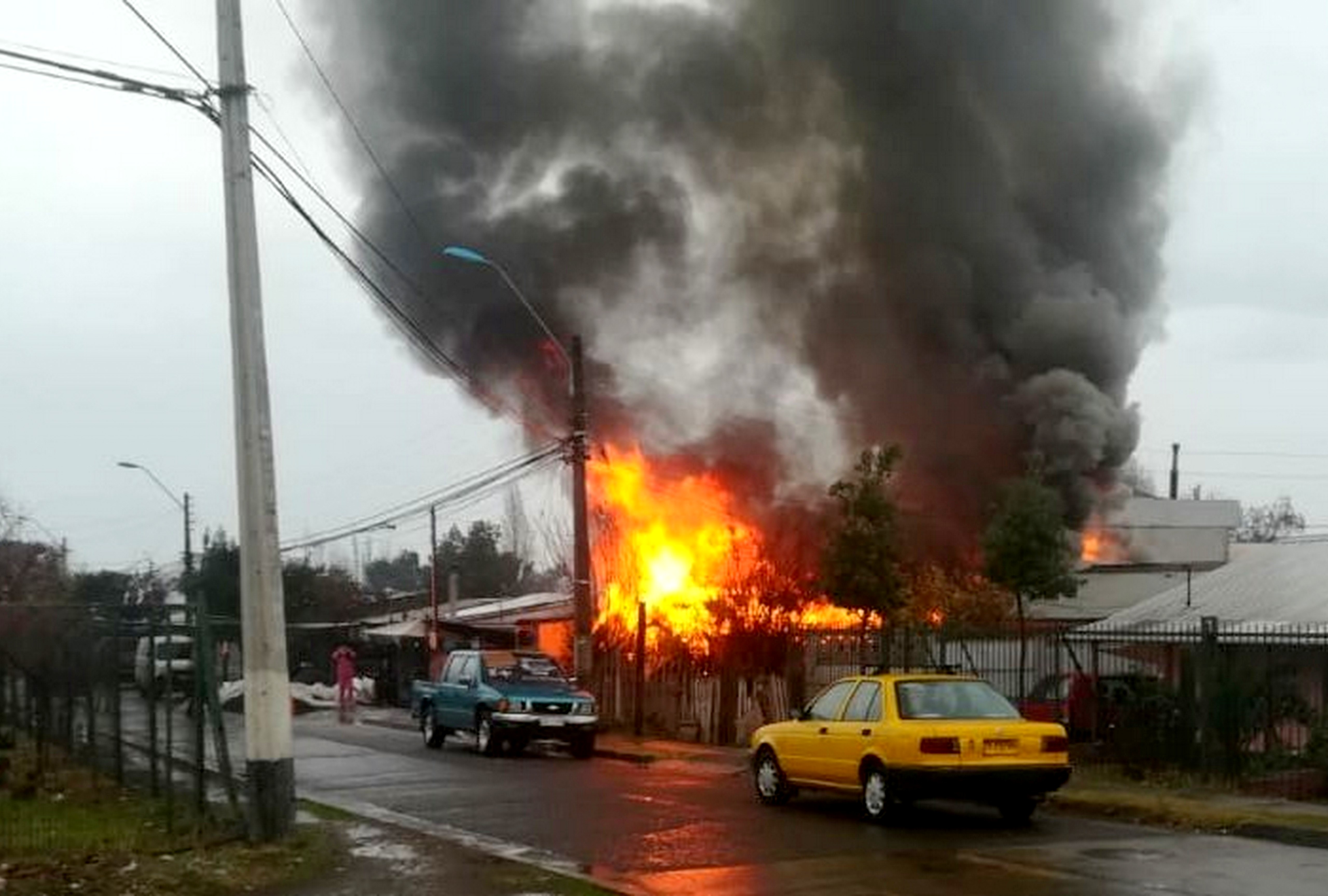 Adulto mayor muere en incendio en Machali