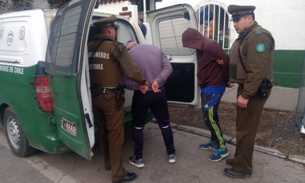 Dos detenidos por robo en vivienda de Machalí