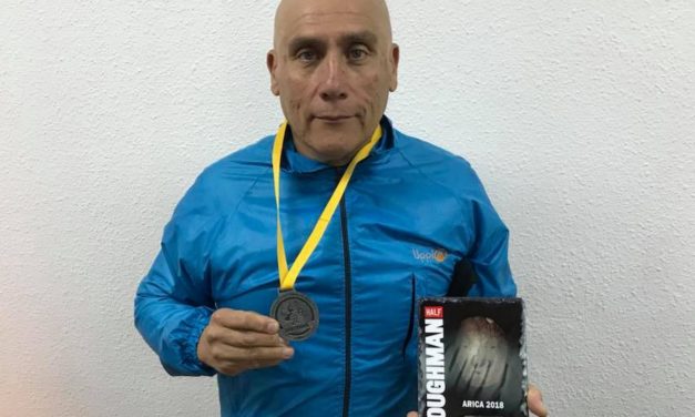 Triatleta machalino otra vez se subió al podio de los triunfadores