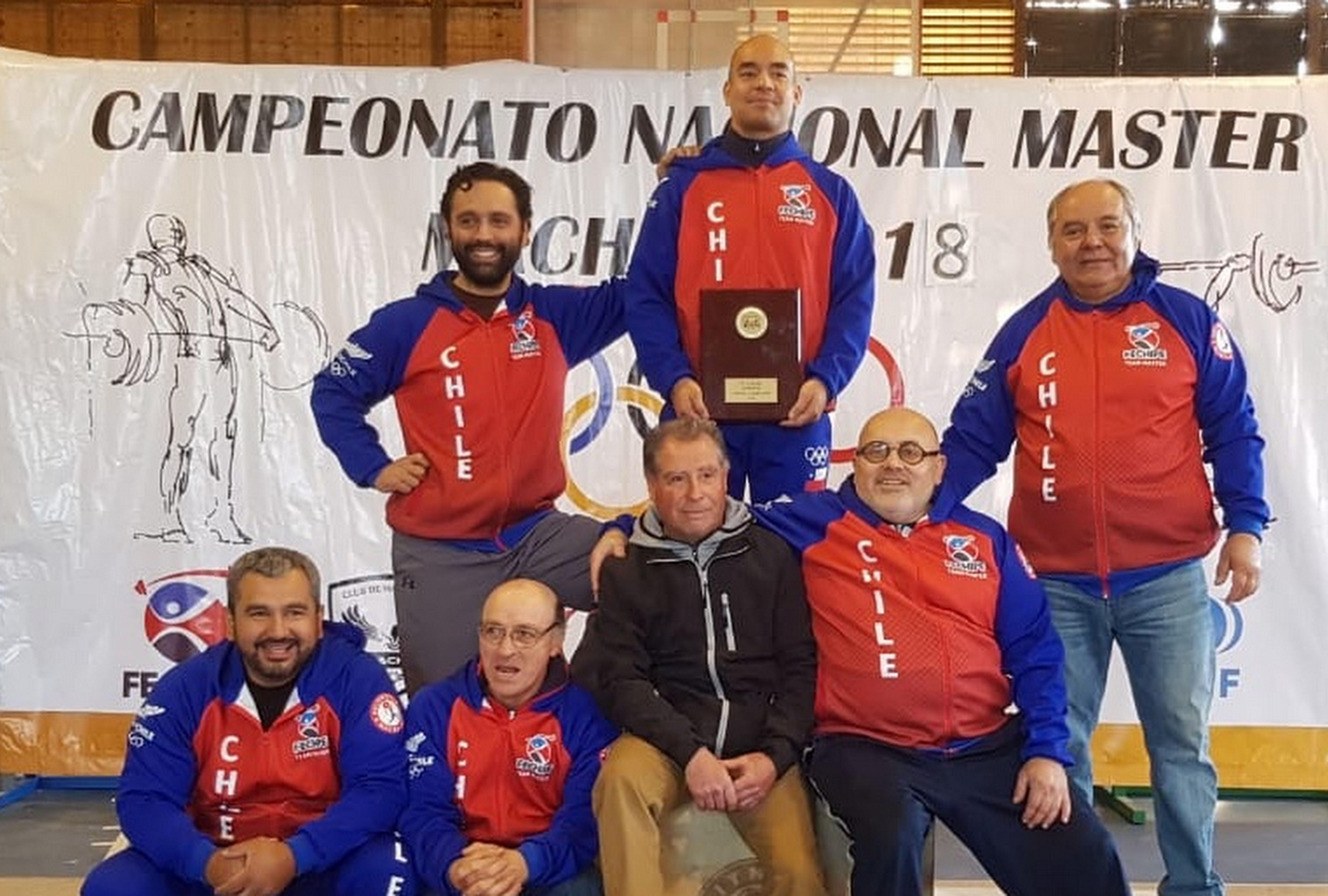 Team O’Higgins en lo más alto de la «Copa de Levantamiento de Pesas El Libertador» de Machali