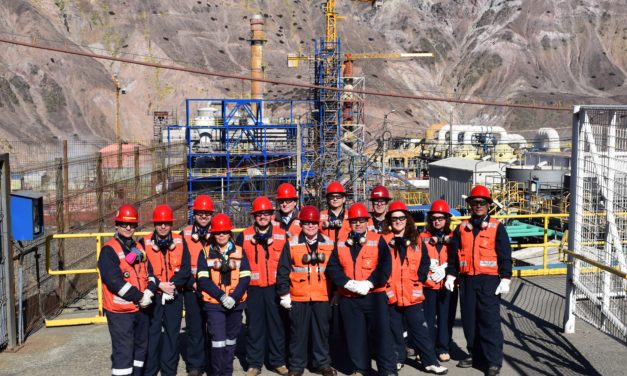 Autoridades conocieron en terreno los avances para el cumplimiento de la Norma de Emisión en la Fundición Caletones de Codelco