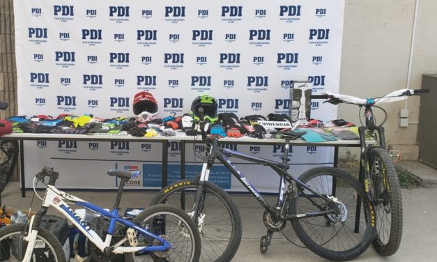 Recuperan especies robadas a tienda de bicicletas de Machali