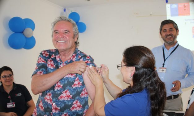 Comienza campaña de vacunación contra la influenza en Machalí