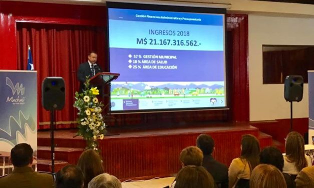 Alcalde de Machalí presentó cuenta pública 2018