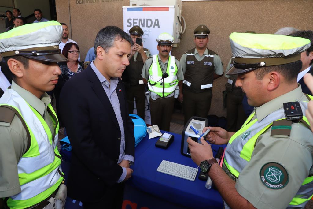 Lanzan el Narcotest a conductores en la región de O´Higgins