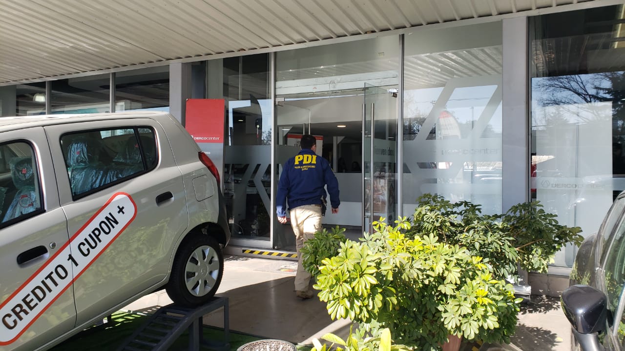 Investigan robo a automotora de Rancagua