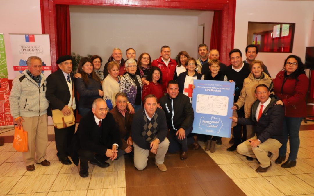Sellan el traspaso del terreno donde se construirá el futuro Centro de Referencia de Salud de Machalí