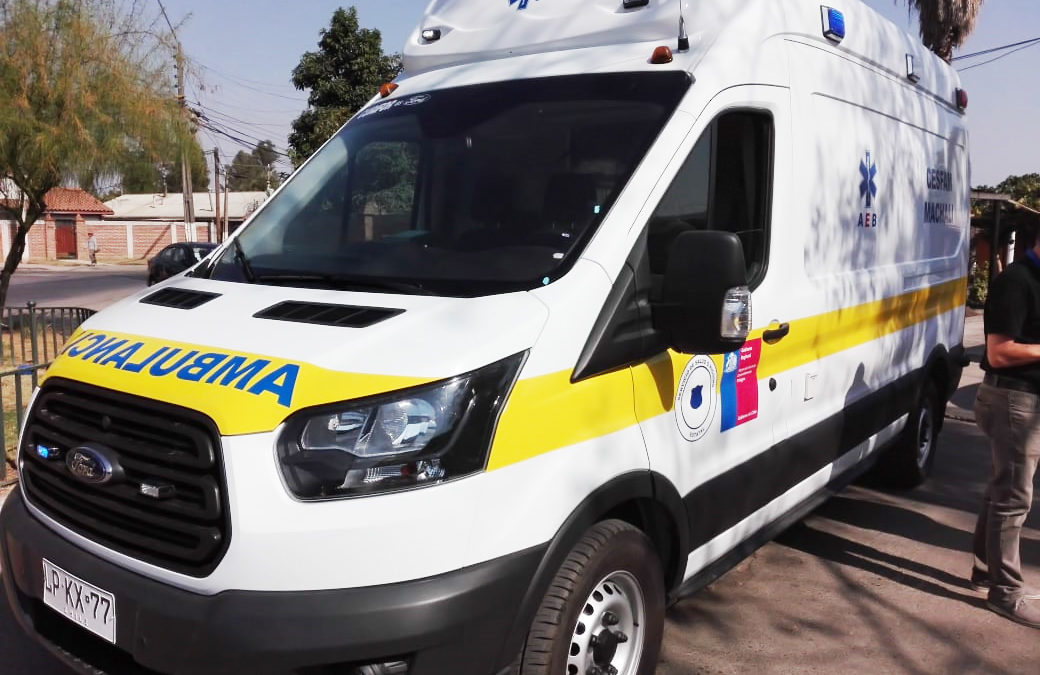 CESFAM Machalí cuenta con nueva ambulancia