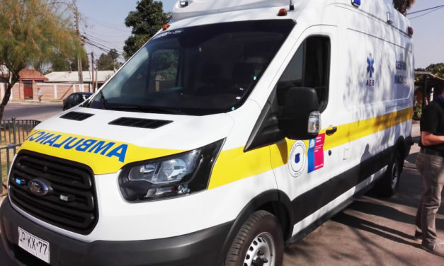 CESFAM Machalí cuenta con nueva ambulancia