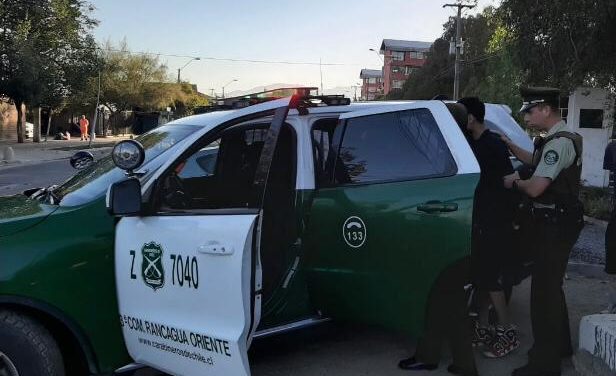 En Machalí fue encontrado vehiculo robado a conductor de DiDi en Rancagua
