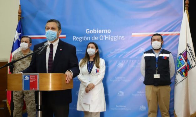 O’Higgins no registra nuevos casos y sigue en 55 contagios por coronavirus