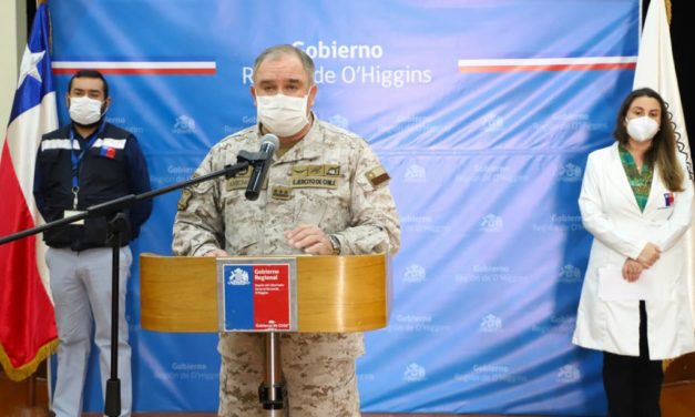 47 detenidos por no respetar toque de queda en O´Higgins