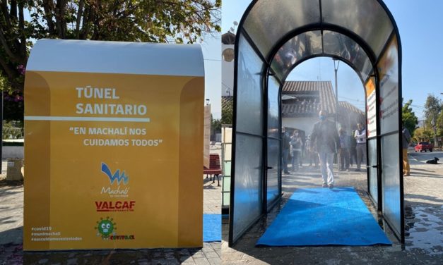 Machalí instala Túnel Sanitario