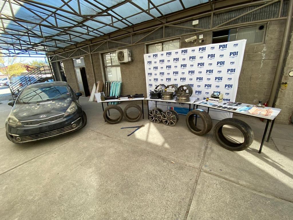PDI detiene a tres sujetos por robo de 320 millones en Banco de Rancagua