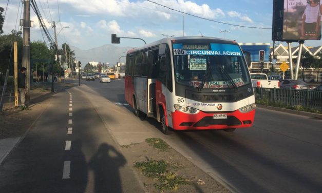 Transporte público se mantendrá operativo en Rancagua y Machalí durante cuarentena total