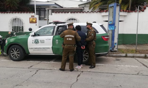 Menor de edad de Machalí andaba en moto robada durante la cuarentena