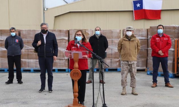 Comienza entrega de 25 mil cajas de alimentos en Machalí y Rancagua