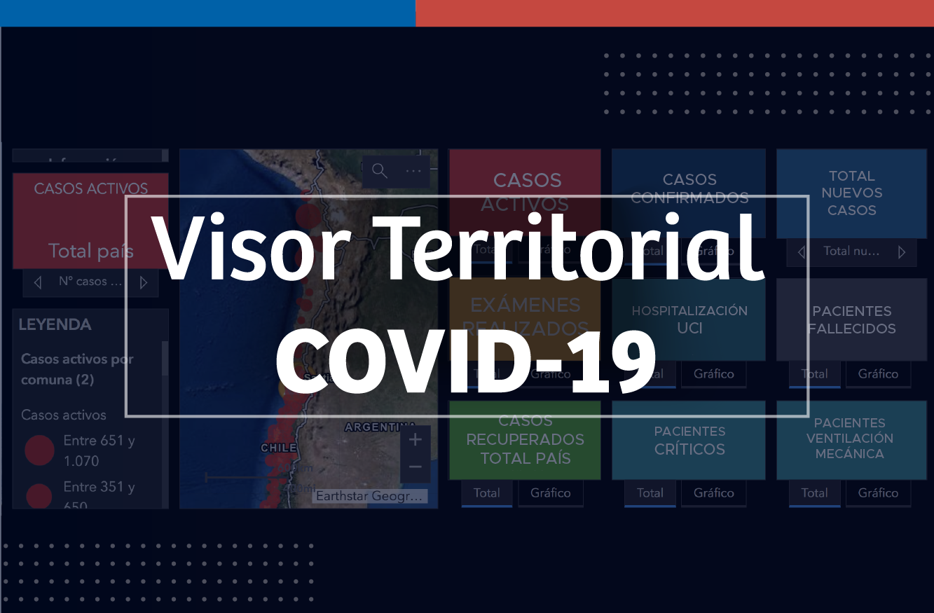 Anuncian que Visor Territorial Covid-19 incluirá información de contagios por kilómetro
