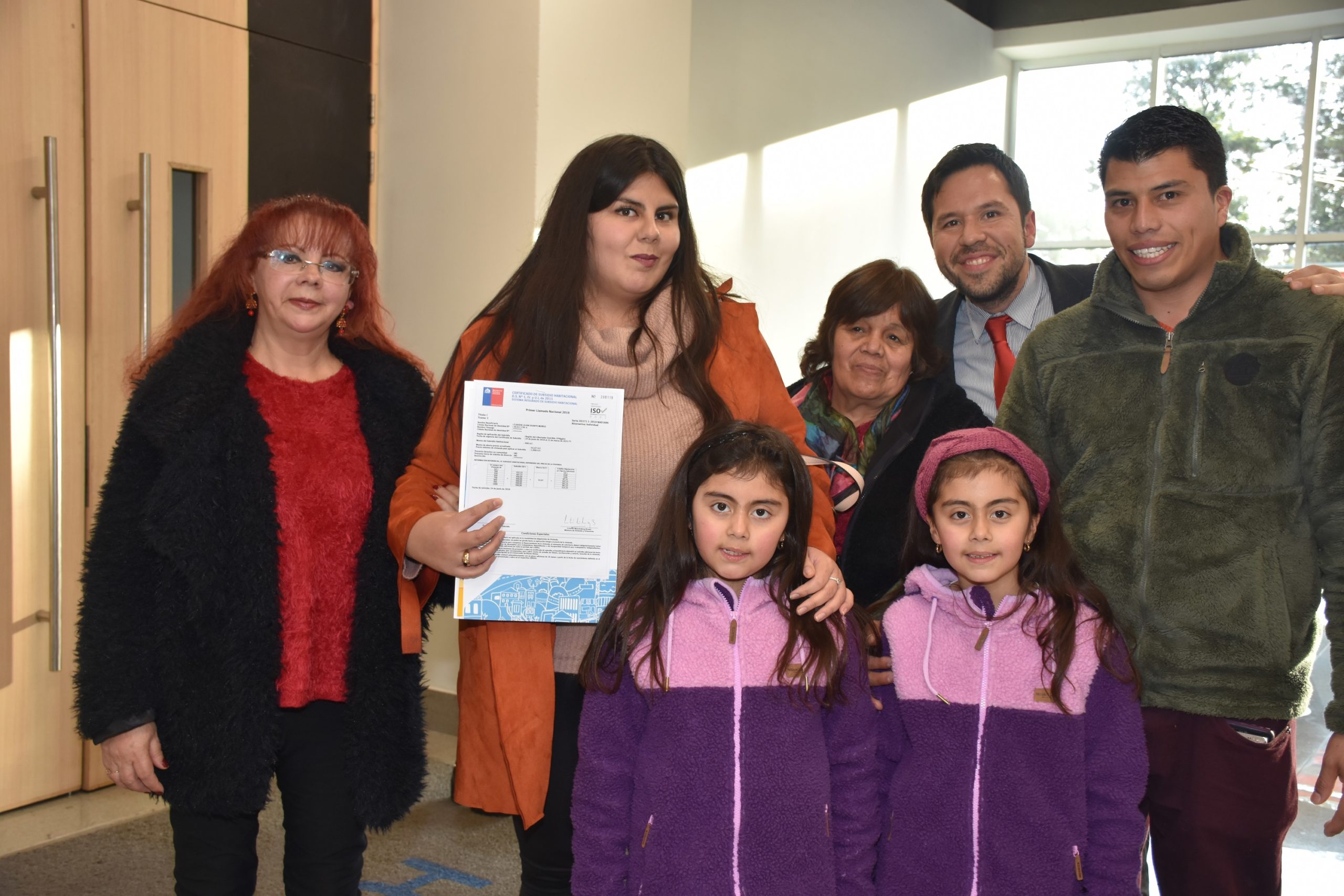 500 familias de O’Higgins fueron beneficiadas con el Subsidio para Clase Media