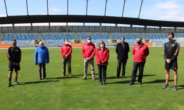 Autoridades dan el visto bueno al regreso del fútbol en el Estadio El Teniente