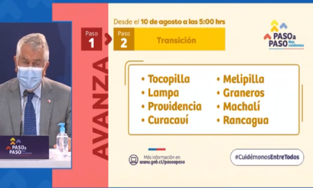 Machalí sale de cuarentena y pasa a etapa de transición