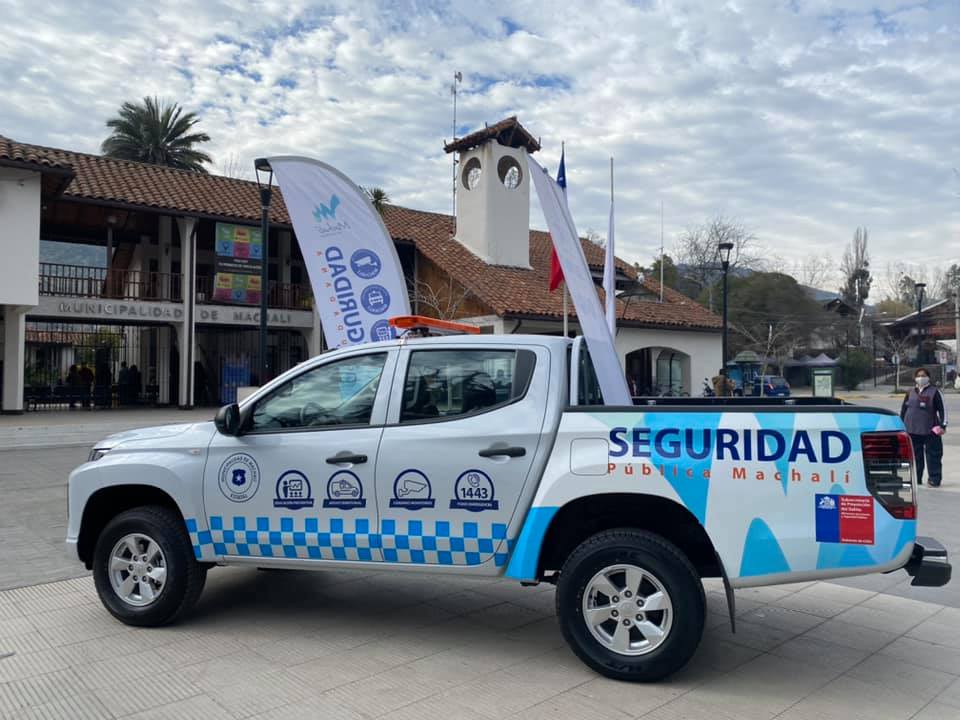 Seguridad Ciudadana de Machalí adquiere nuevo vehículo