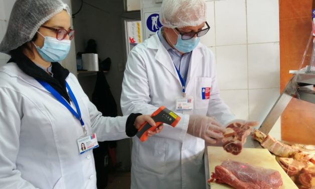Seremi de Salud fiscaliza en carnicerías protocolos Covid-19 y condiciones sanitarias de los productos