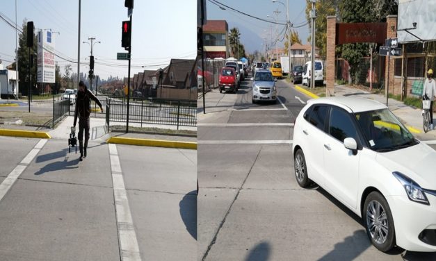 Habilitan acceso vehicular y semáforo en Av. San Juan con Camino Las Rosas