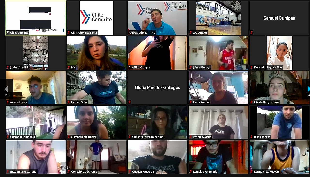 Estudiantes universitarios participan en Liga Deportiva Virtual