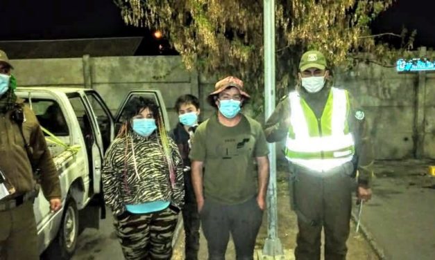 Carabineros rescataron a familia extraviada en la precordillera de Machali