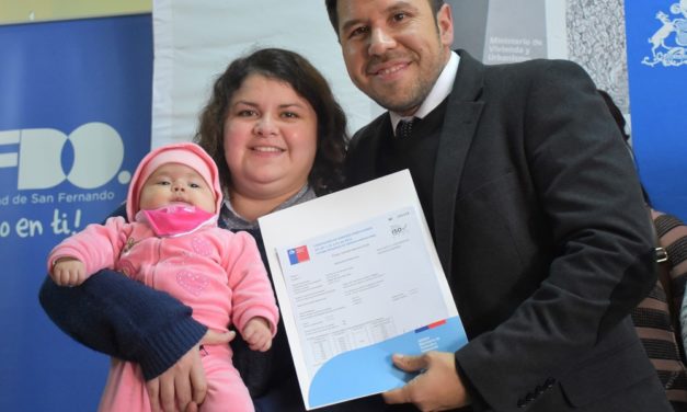 Más de mil familias de O’Higgins fueron beneficiadas con el Subsidio de Arriendo Especial Clase Media