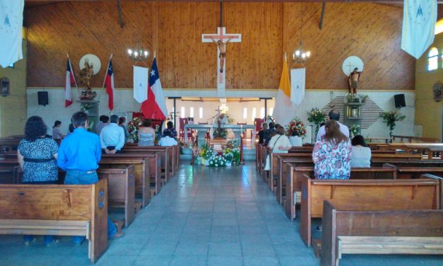 Este domingo vuelven las misas presenciales a Machalí