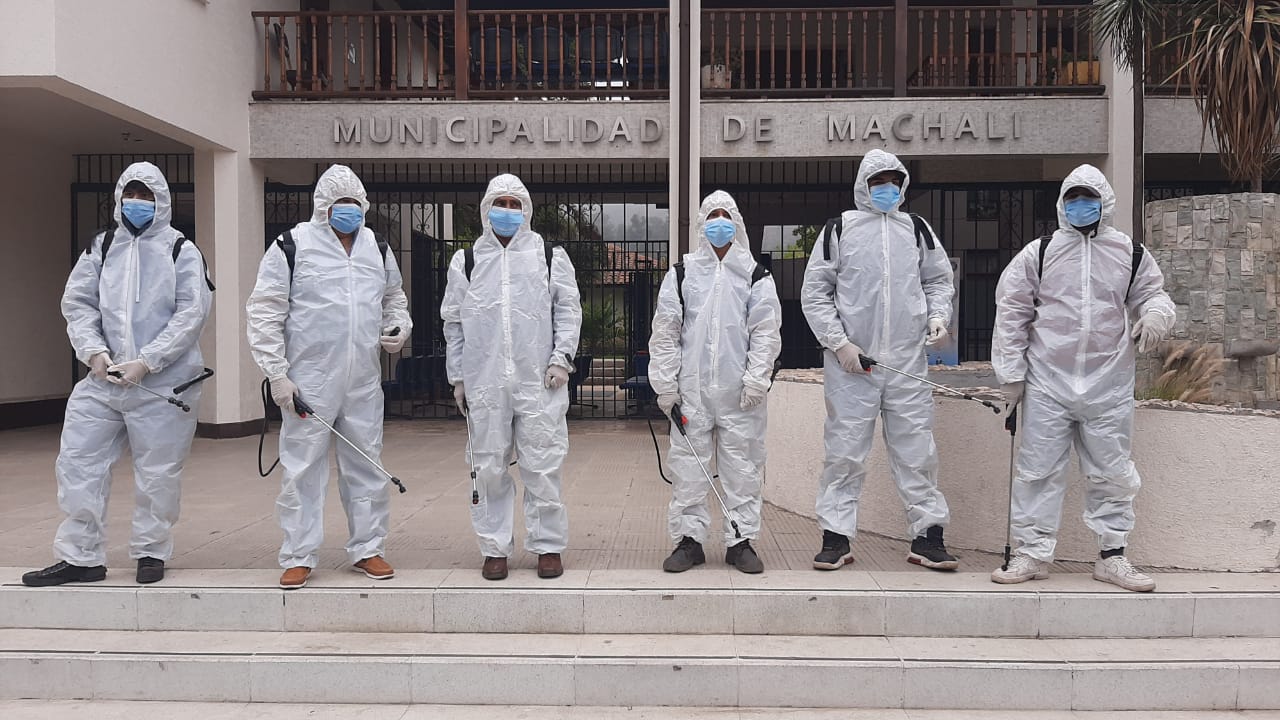 Lanzan programa de sanitización a domicilio en Machali