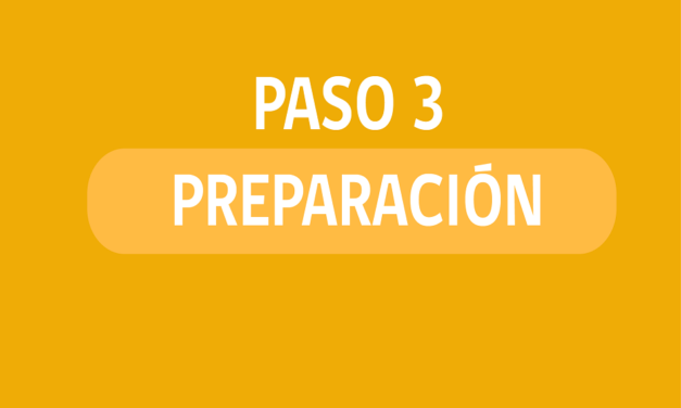 Revisa lo qué significa volver a la fase 3 de Preparación