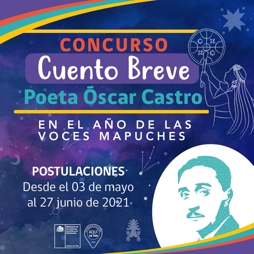 Lanzan nueva versión del Concurso de Cuento Breve Poeta Óscar Castro