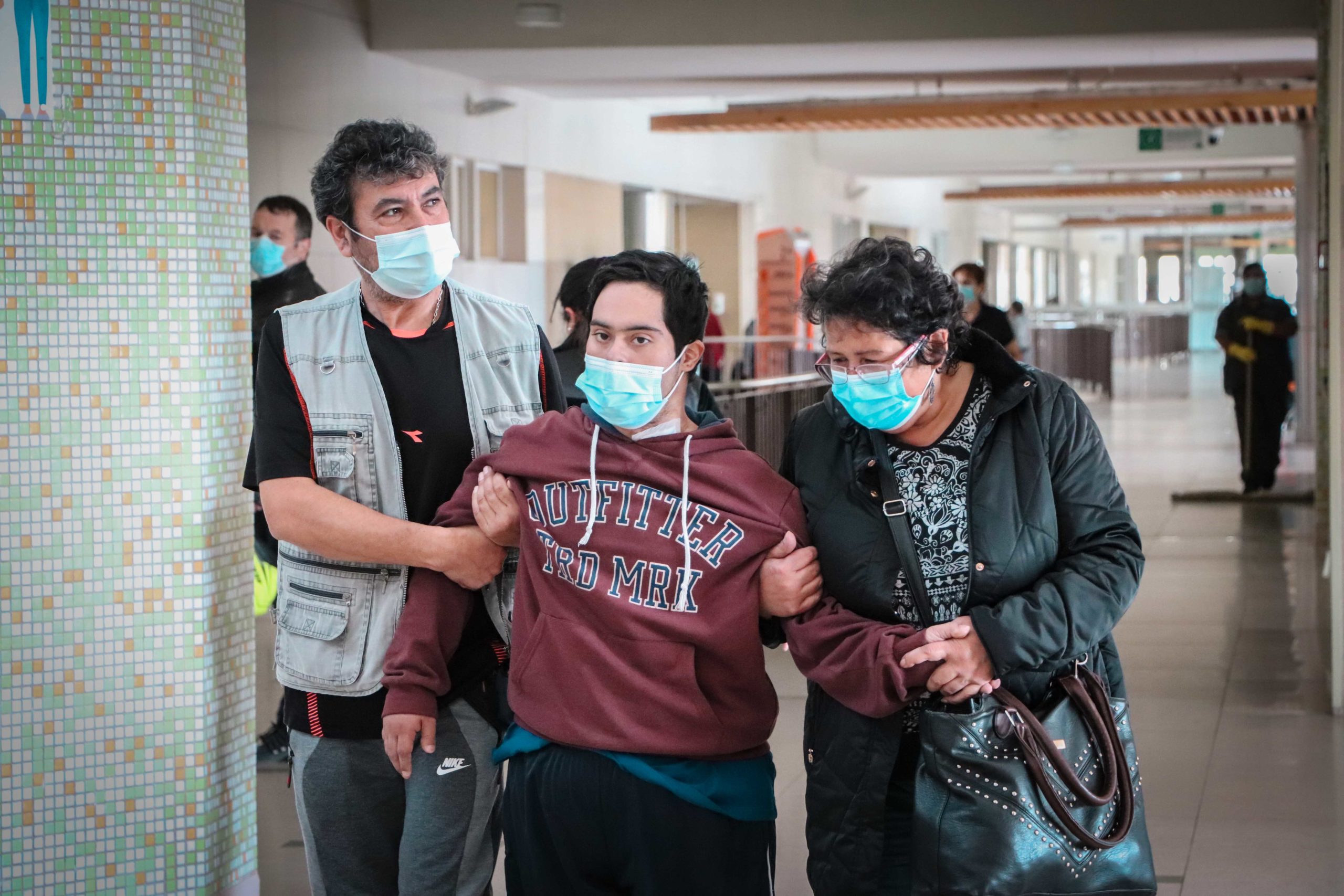 Paciente con síndrome de down de Valparaíso venció el COVID-19 en el Hospital Regional Libertador Bernardo O´Higgins