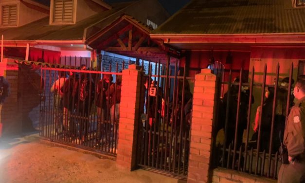 31 menores de edad fueron sorprendidos en Fiesta Clandestina en Rancagua