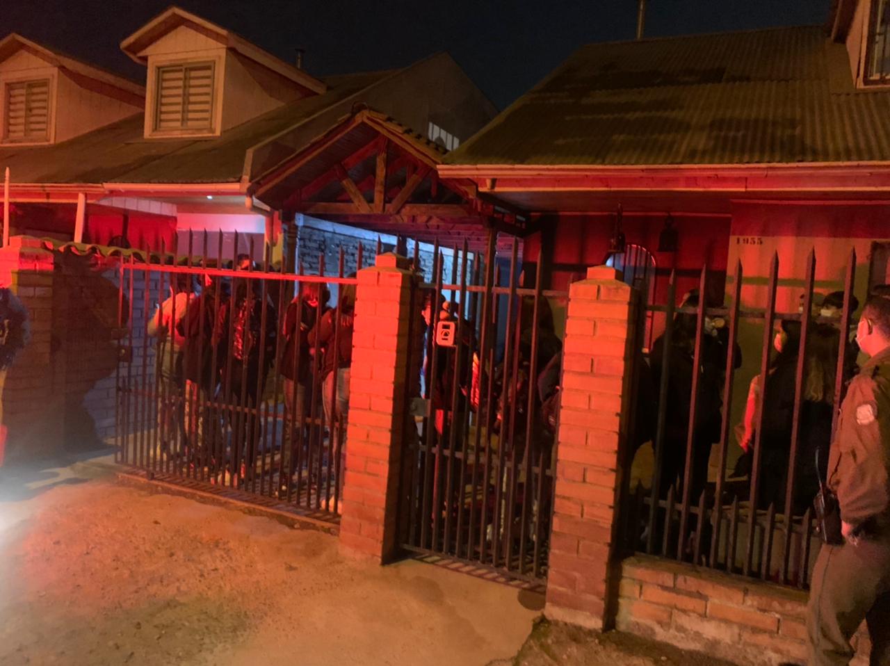 31 menores de edad fueron sorprendidos en Fiesta Clandestina en Rancagua