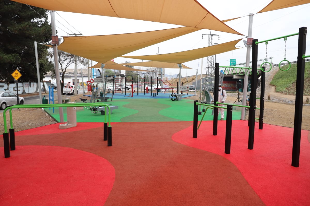 Inaugurada en Rancagua la primera  Plaza Elige Vivir Sano del país